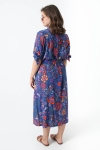 Long printed shirt dress éco-responsable fabrics (Shipping 10/15 JUNE)