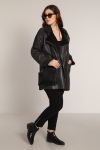 Sheepskin effect jacket