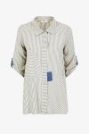 Shirt with striped pattern