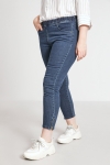 7/8 jeans with zip at the bottom