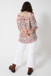 Floral printed viscose shirt (shipping 5/10 February)