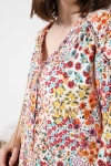 Floral printed viscose shirt (shipping 5/10 February)