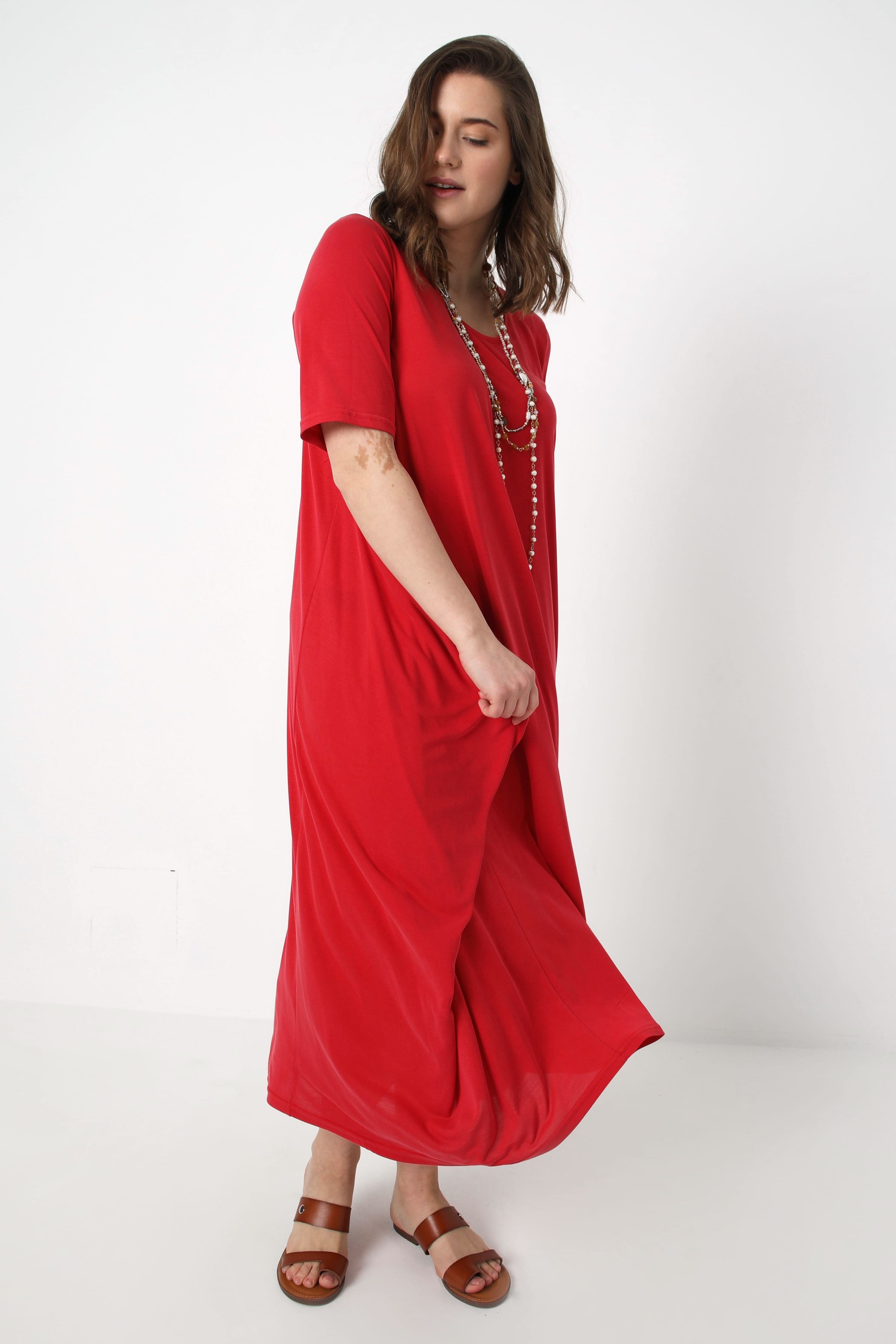 robe longue oversize femme