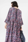 Bohemian Style Floral Print Dress