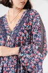 Robe imprimée floral de style bohème