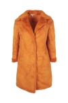 Vegan Shearling 7/8 Coat