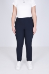Straight-leg trousers in eco-friendly bengaline