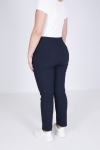 Straight-leg trousers in eco-friendly bengaline