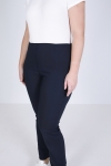 Straight-leg trousers in eco-friendly bengaline