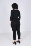 Raw black jeans Organic cotton