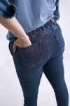 Jeans taille haute 