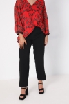 Pantalon noir en bistrech premium