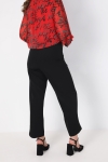 Pantalon noir en bistrech premium