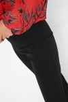Black trousers in premium bistrech