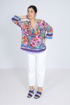 Blouse in base design print