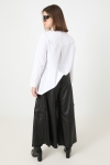 Vegan leather culottes