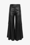 Vegan leather culottes