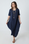 Oversized long dress