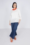 plain knit sweater