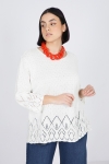 plain knit sweater