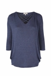 pull en maille fine uni