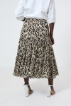 Bohemian style skirt in printed voile