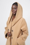 Long coat with hood