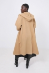 Long coat with hood