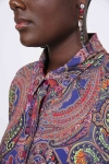 Trapeze print shirt