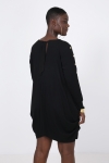 Rib knit tunic with pressure