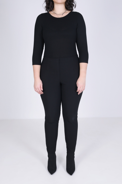 Pantalon droit en bengaline ecoresponsable