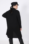 6/2 cable knit cardigan with hood