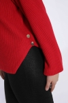 Plain knit sweater