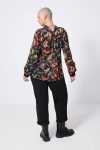 Multicolored printed blouse