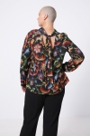 Multicolored printed blouse