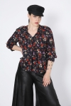 Floral print blouse