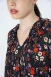 Blouse en imprimé floral