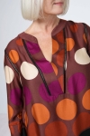 Blouse avec un imprimé à base