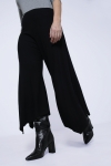 Pantalon jupe culotte en maille unie