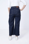 raw flared style jeans