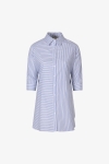 Long striped shirt and placed design