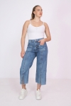 7/8 stone jeans with patch pockets