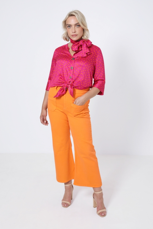 colorful flare style jeans