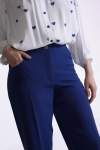Plain tailored pants
