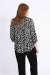 Giraffe print blouse