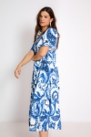 Robe longue imprimé floral