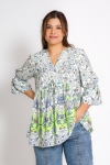 Blouse imprimé avec un motif à base