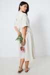 Long linen dress