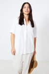 Plain linen blouse