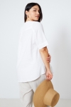 Plain linen blouse